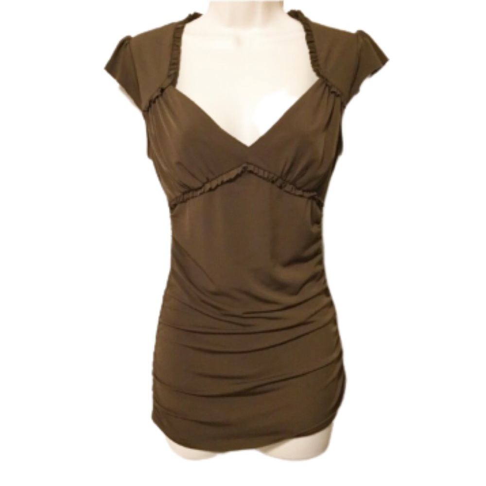XOXO brown top size medium